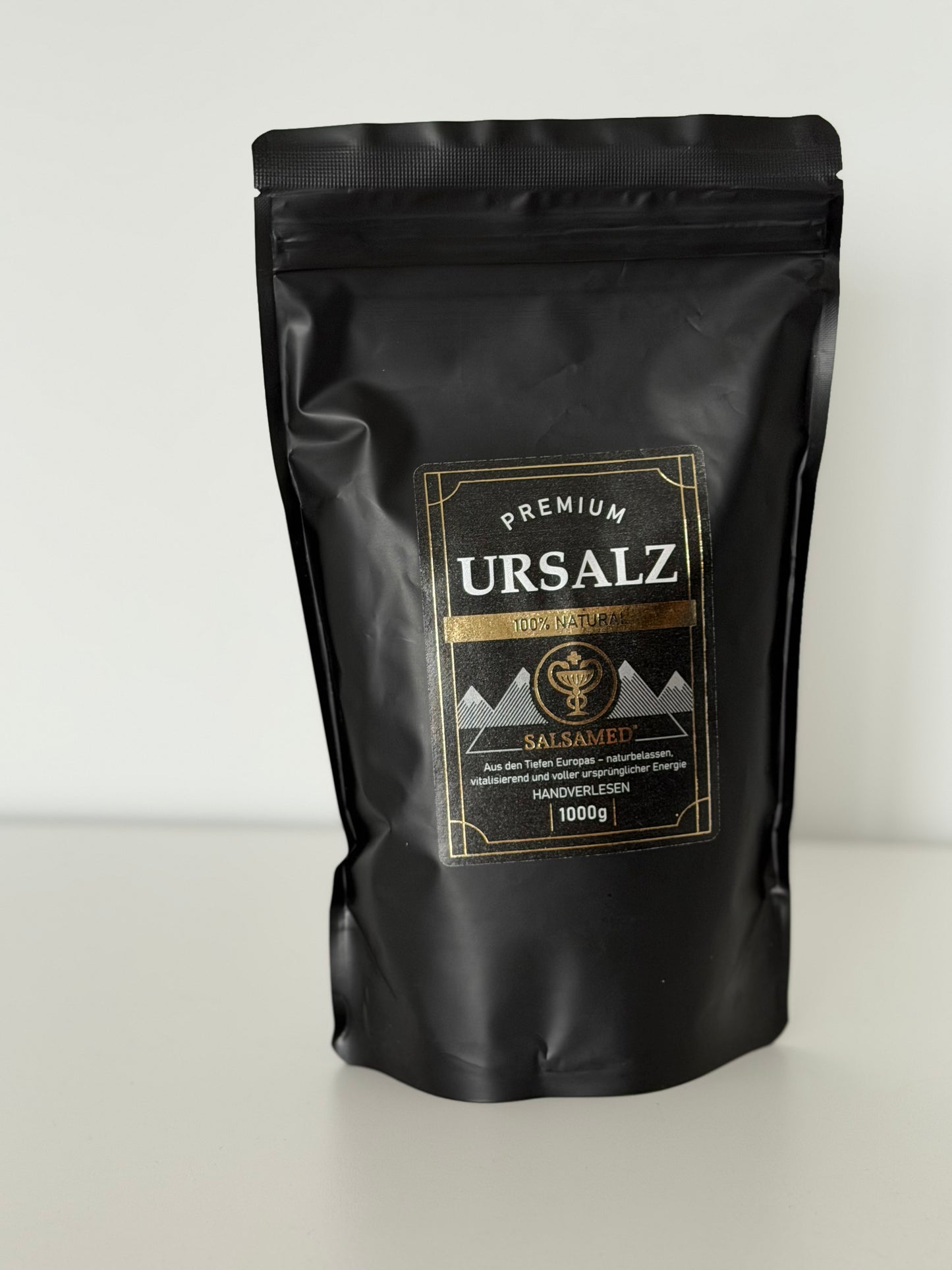 SALSAMED Ursalz (grobkörnig, 1 kg Speisesalz)