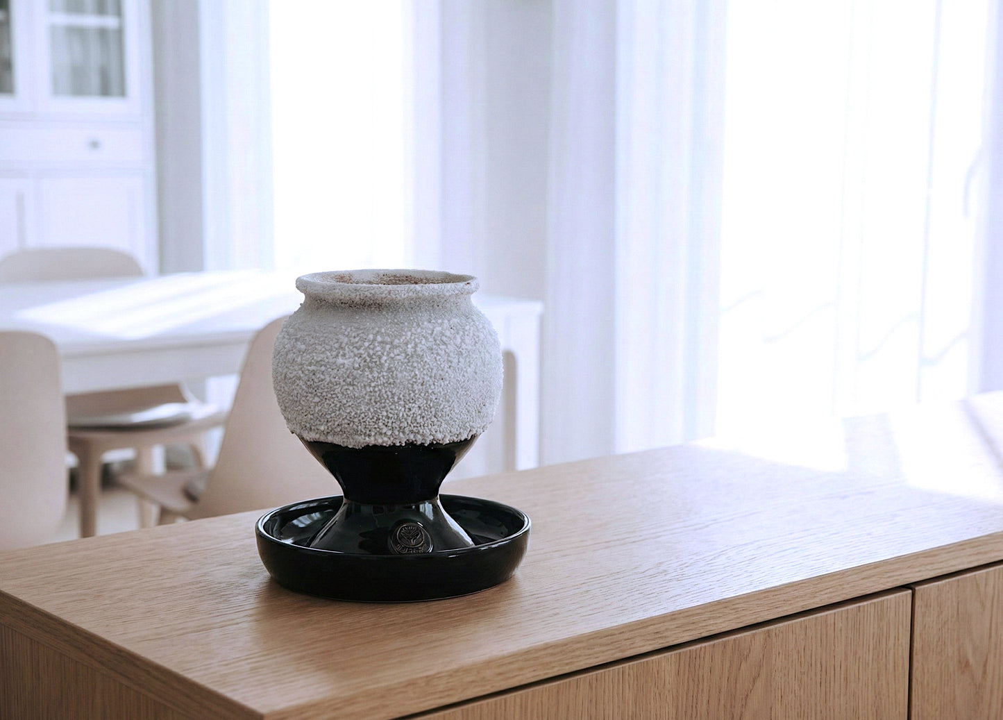 SALSAMED Salt Goblet – Midnight (glazed)