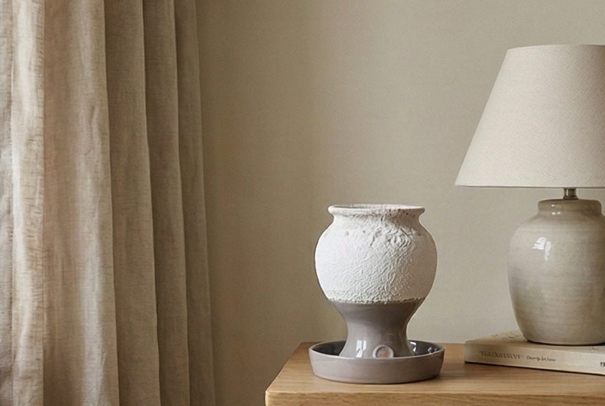 Gobelet à sel SALSAMED – Taupe (émaillé)