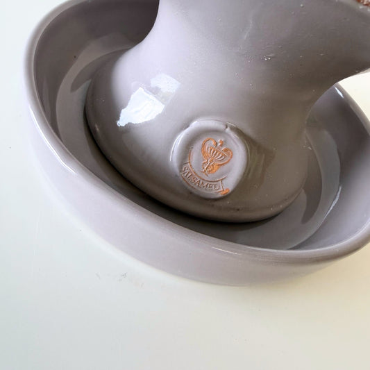 SALSAMED Salzkelch – Taupe (glasiert)