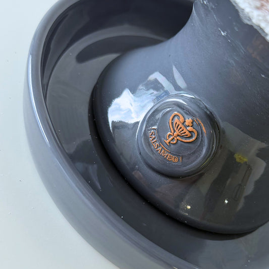 SALSAMED Salzkelch – Anthrazit (glasiert)