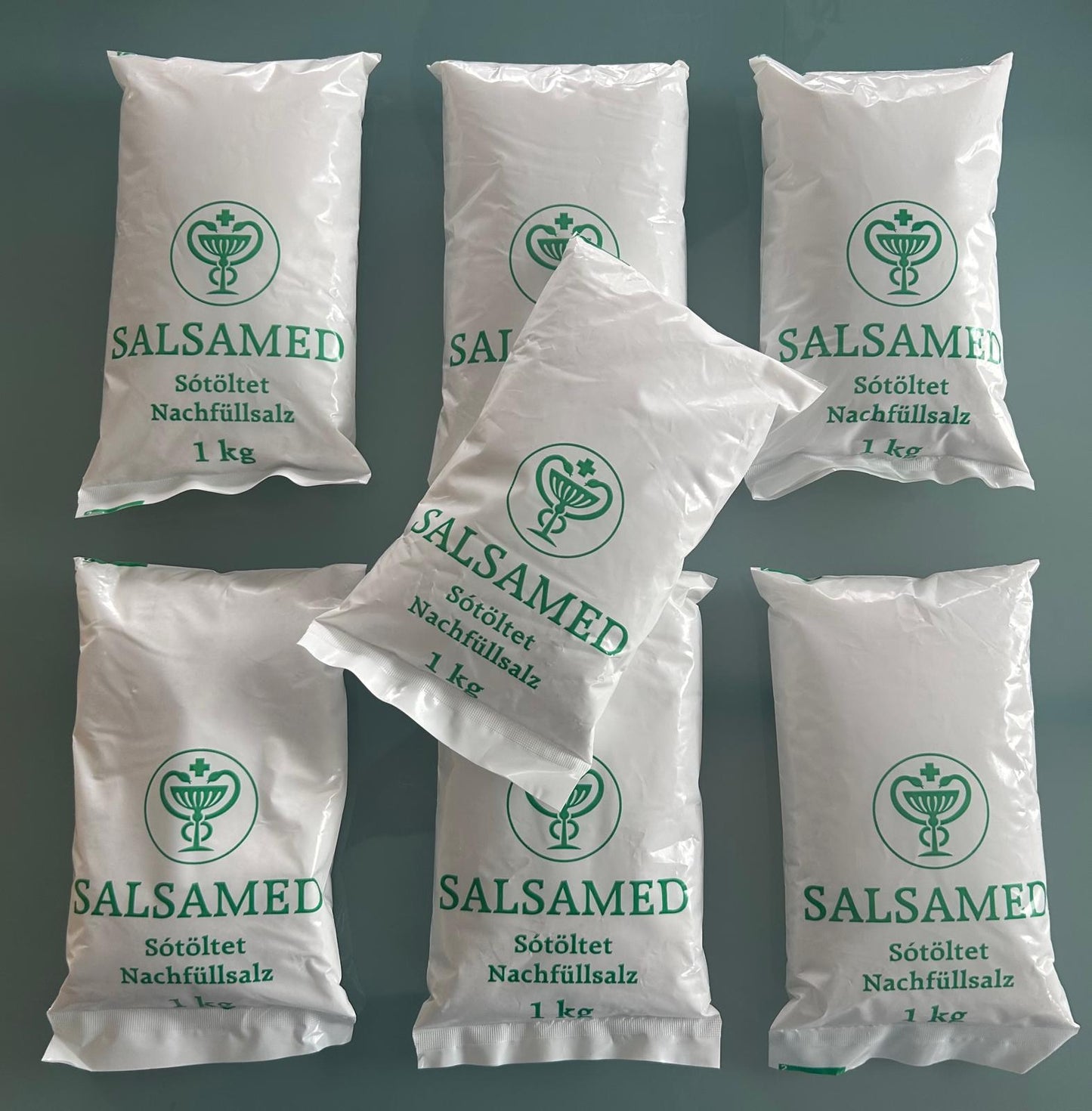 Sel de recharge SALSAMED – Pack économique 7 pour 6 (7 x 1 000 g)