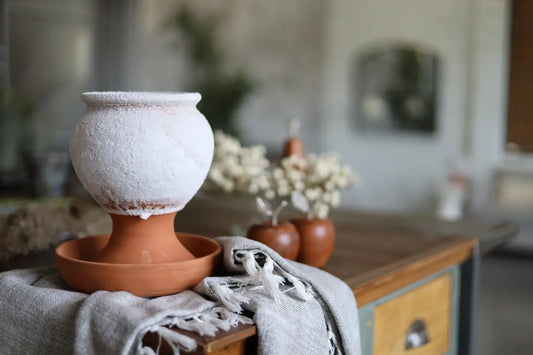 SALSAMED Salzkelch – Natur (unglasiert), Größe "S"