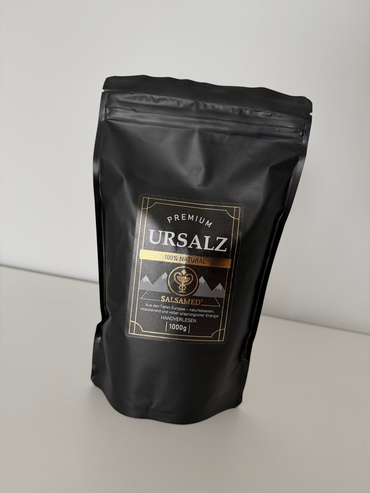 SALSAMED Ursalz (grobkörnig, 1 kg Speisesalz)