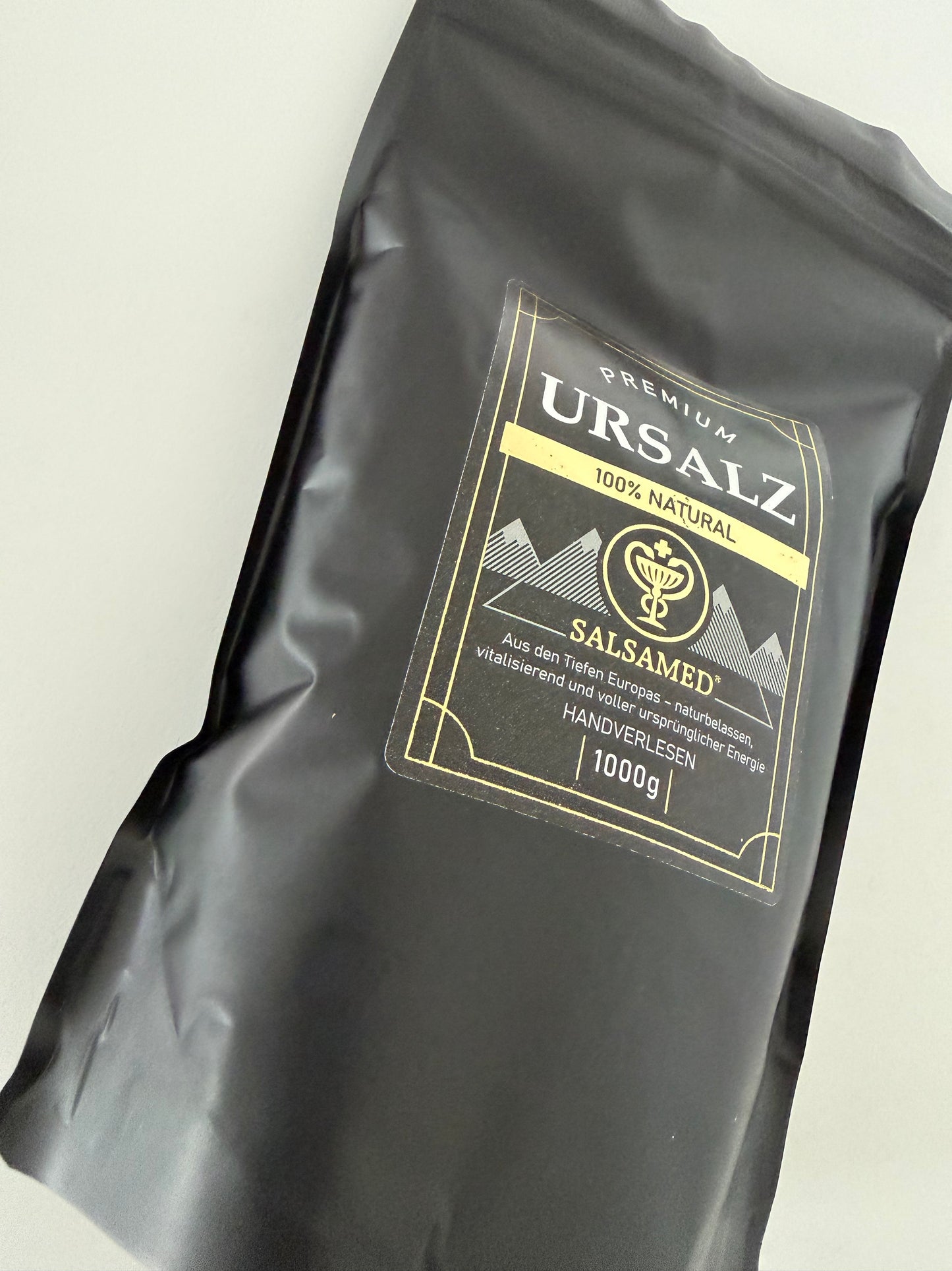 SALSAMED Ursalz (grobkörnig, 1 kg Speisesalz)