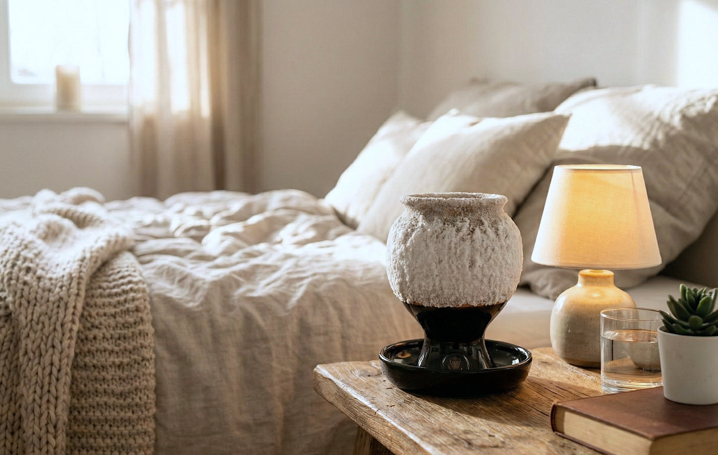 SALSAMED Salt Goblet – Midnight (glazed)