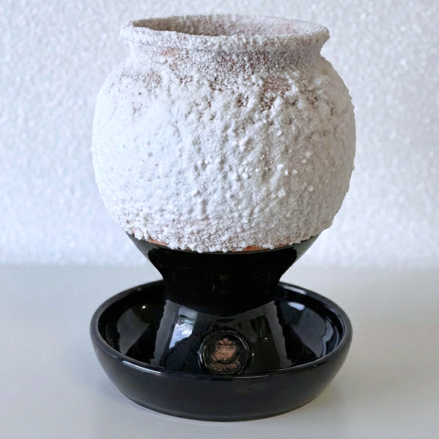 SALSAMED Salt Goblet – Midnight (glazed)