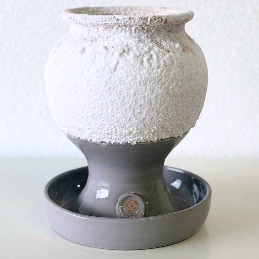 SALSAMED Salzkelch – Taupe (glasiert)