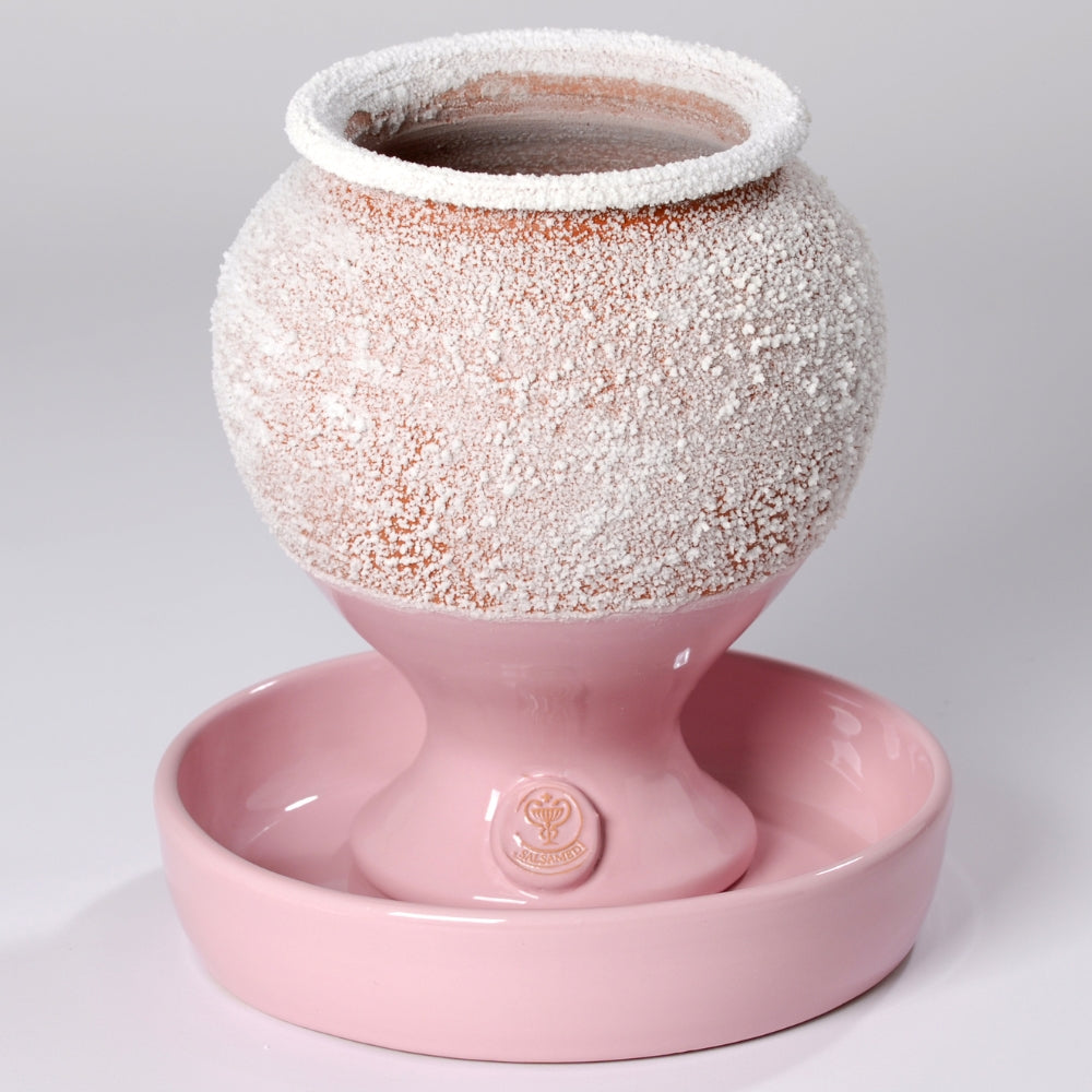 SALSAMED Salt Goblet – Pink (glazed)
