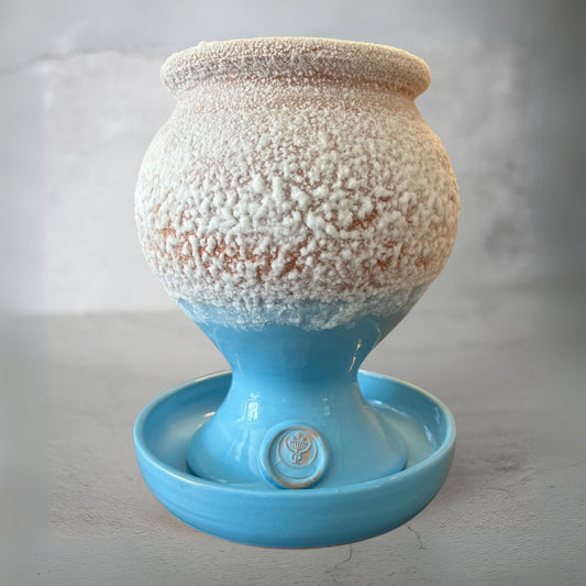 Tasse à sel SALSAMED – Couleur bleue (émaillée), taille « L »