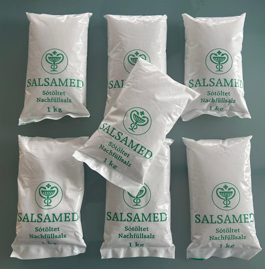 Sel de recharge SALSAMED – Pack économique 7 pour 6 (7 x 1 000 g)