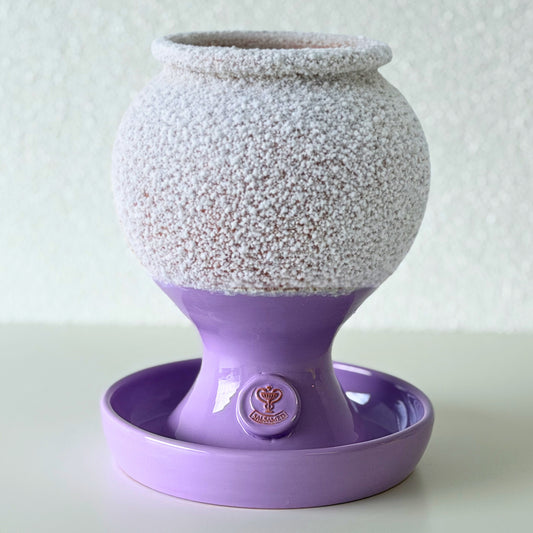 SALSAMED Salzkelch – Lavendel (glasiert)