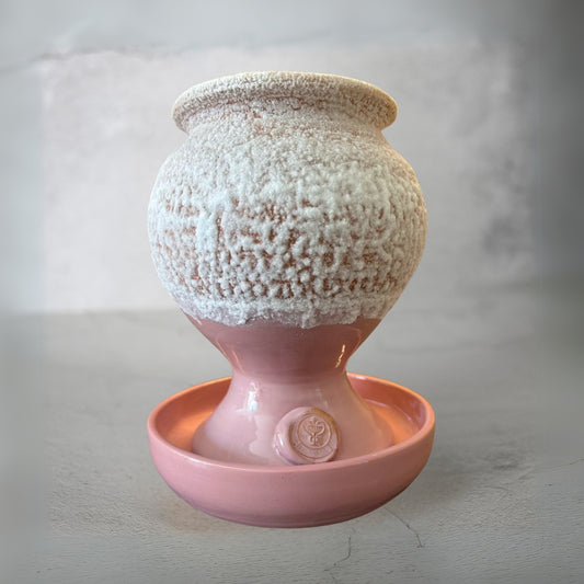 SALSAMED Salt Cup – Color Pink (glazed), Size "M"