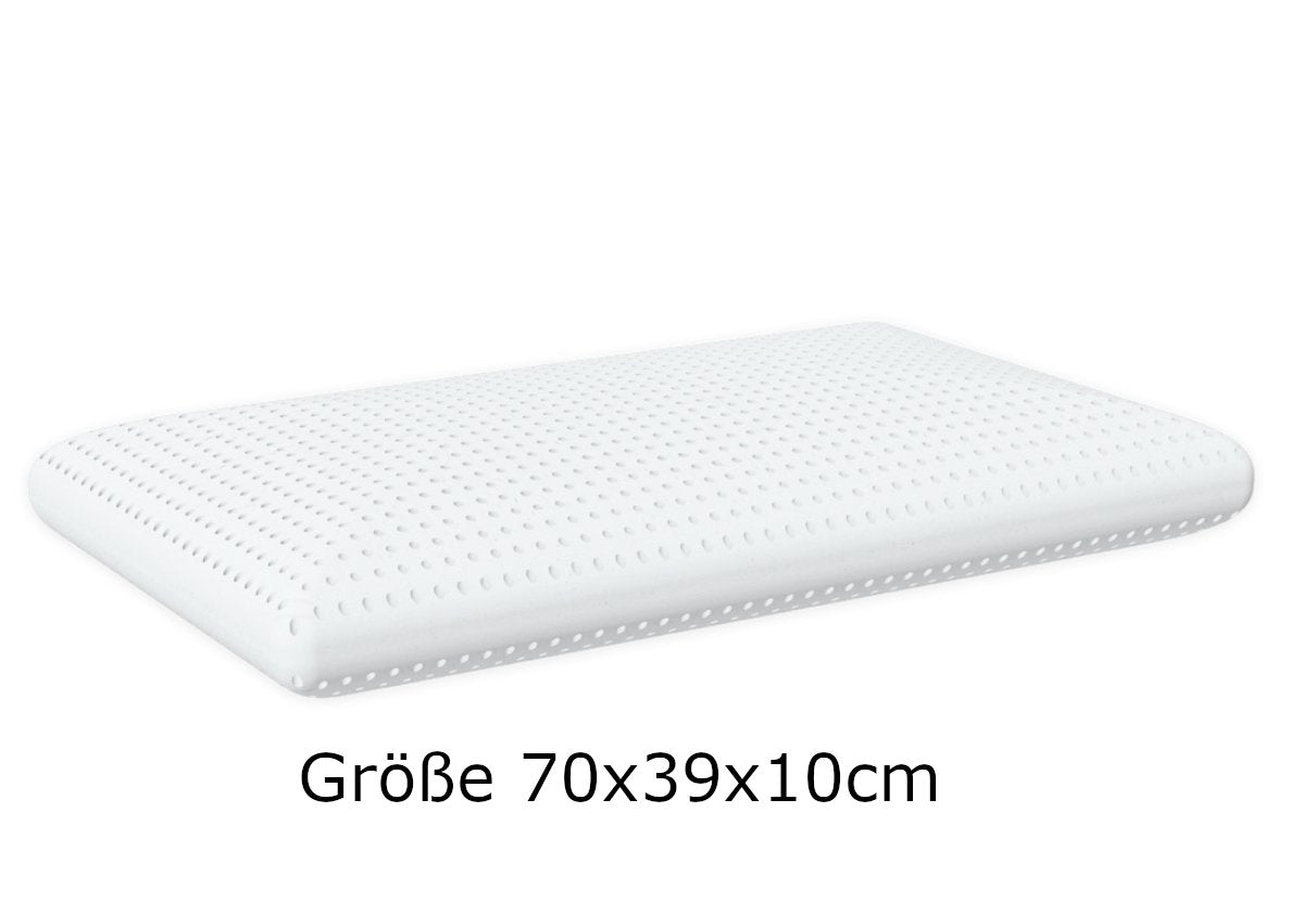 Ergonomisches Schlafkissen 10 cm, 70 × 39 cm