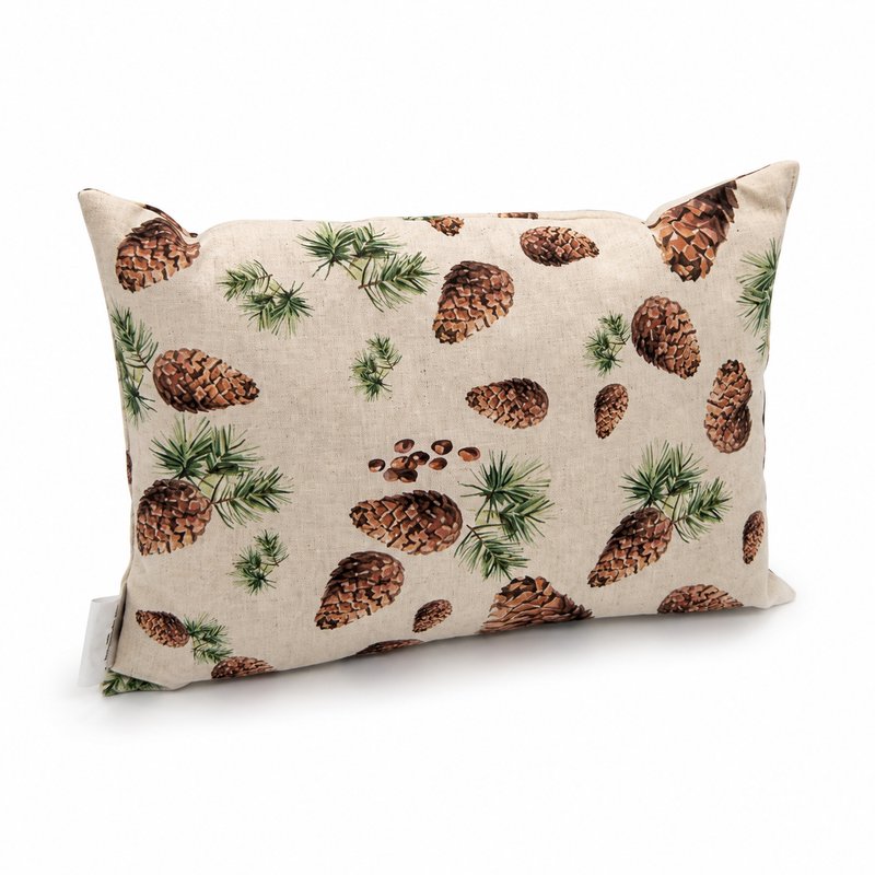 Coussin décoratif au pin cembro 26 × 19 cm