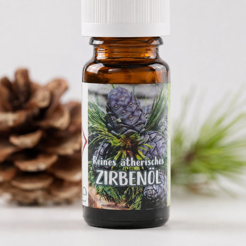 Flasche ätherisches Zirbenöl 10 ml